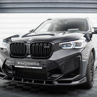 Maxton Design - FRONT SPLITTER V.1 BMW X3 M F97 FACELIFT