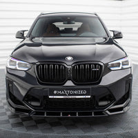Maxton Design - FRONT SPLITTER V.1 BMW X3 M F97 FACELIFT