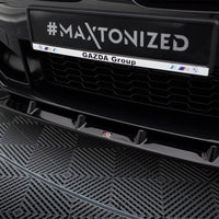 Maxton Design - FRONT SPLITTER V.1 BMW X3 M F97 FACELIFT