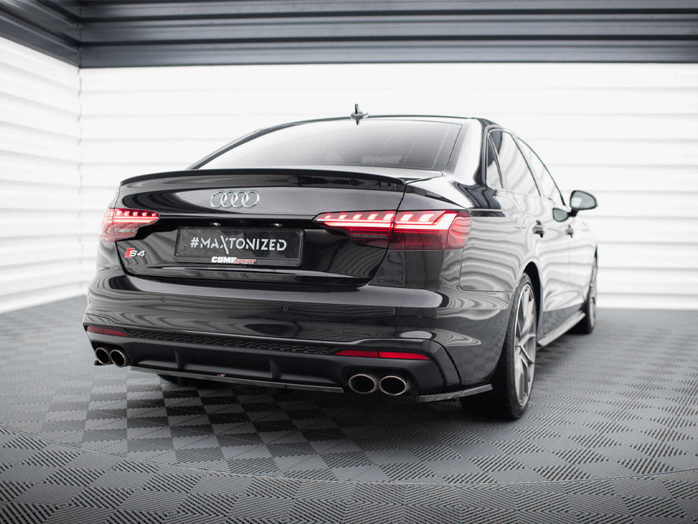 Maxton Design - Central Rear Splitter (Vertical Bars) Audi S4 B9 Facelift