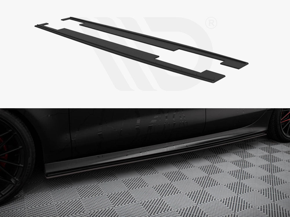 Maxton Design - Street PRO Side Skirts Diffusers Audi RS7 C7
