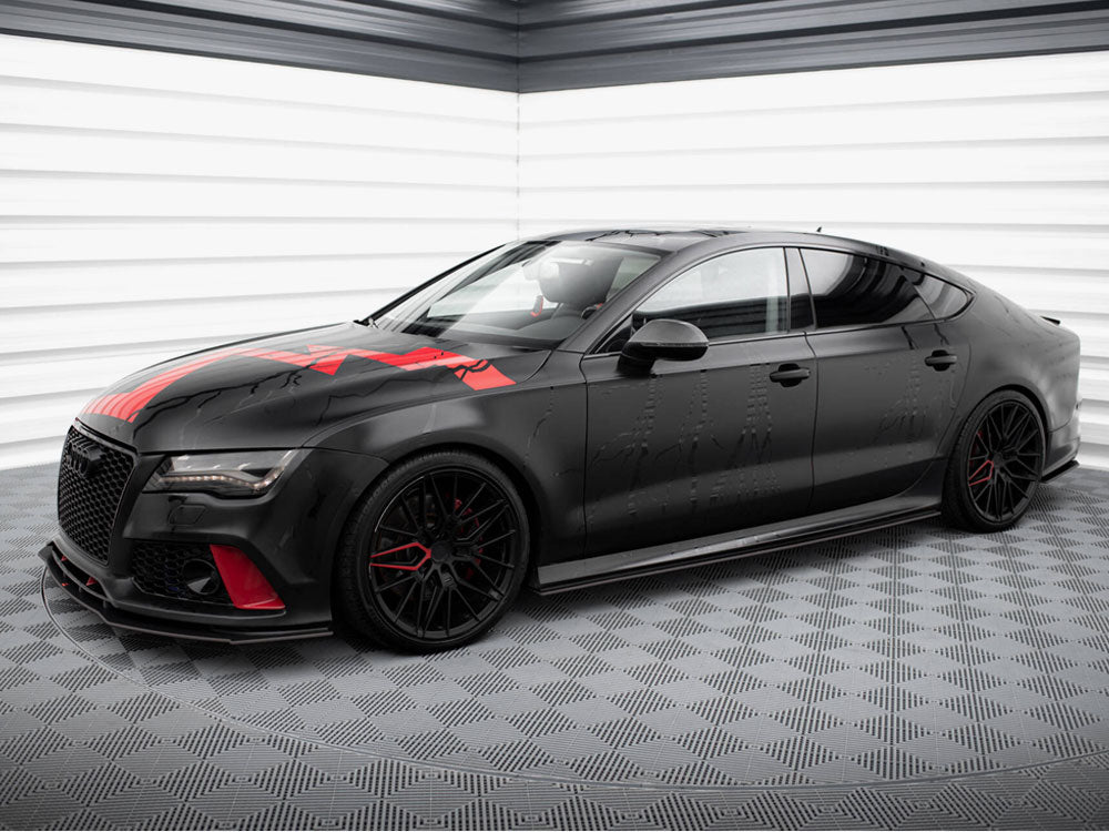 Maxton Design - Street PRO Side Skirts Diffusers Audi RS7 C7