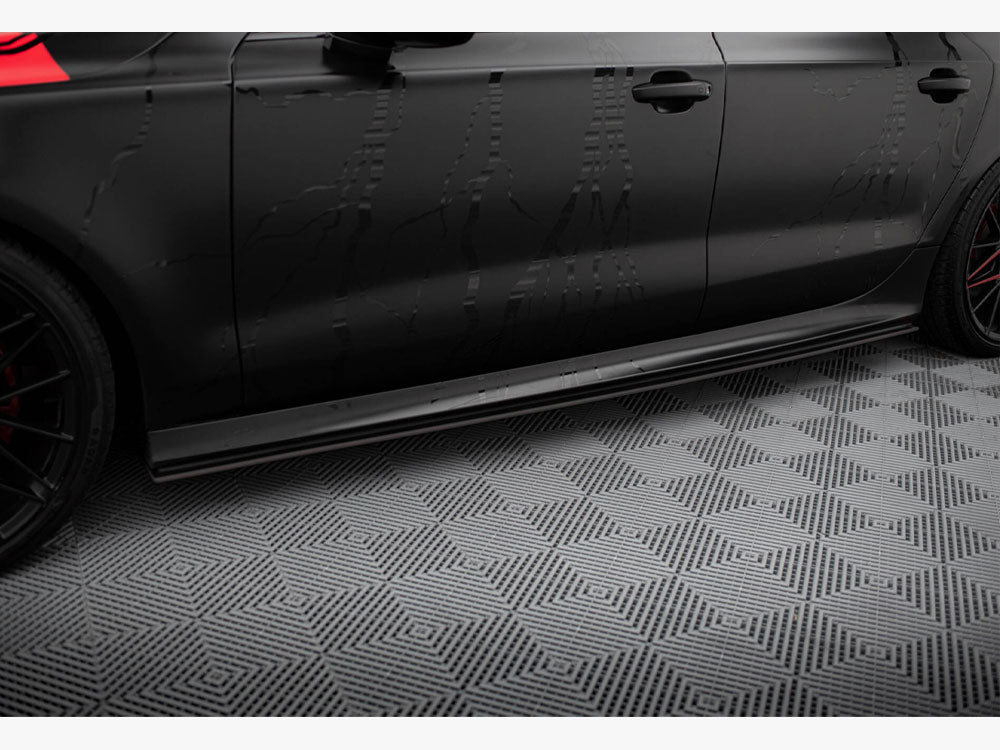 Maxton Design - Street PRO Side Skirts Diffusers Audi RS7 C7