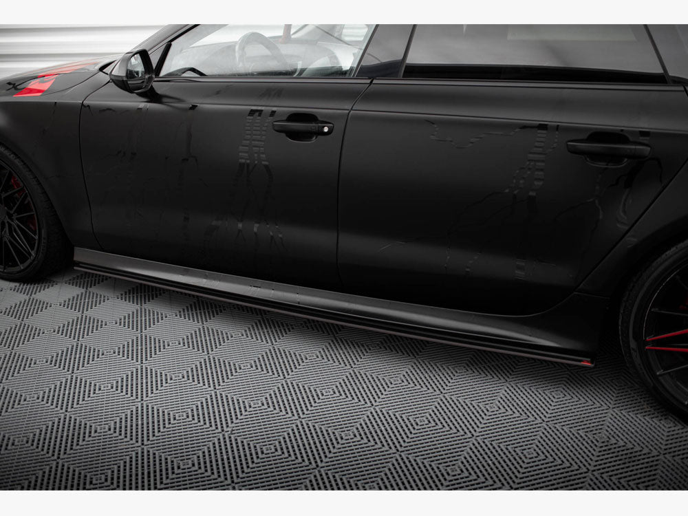 Maxton Design - Street PRO Side Skirts Diffusers Audi RS7 C7