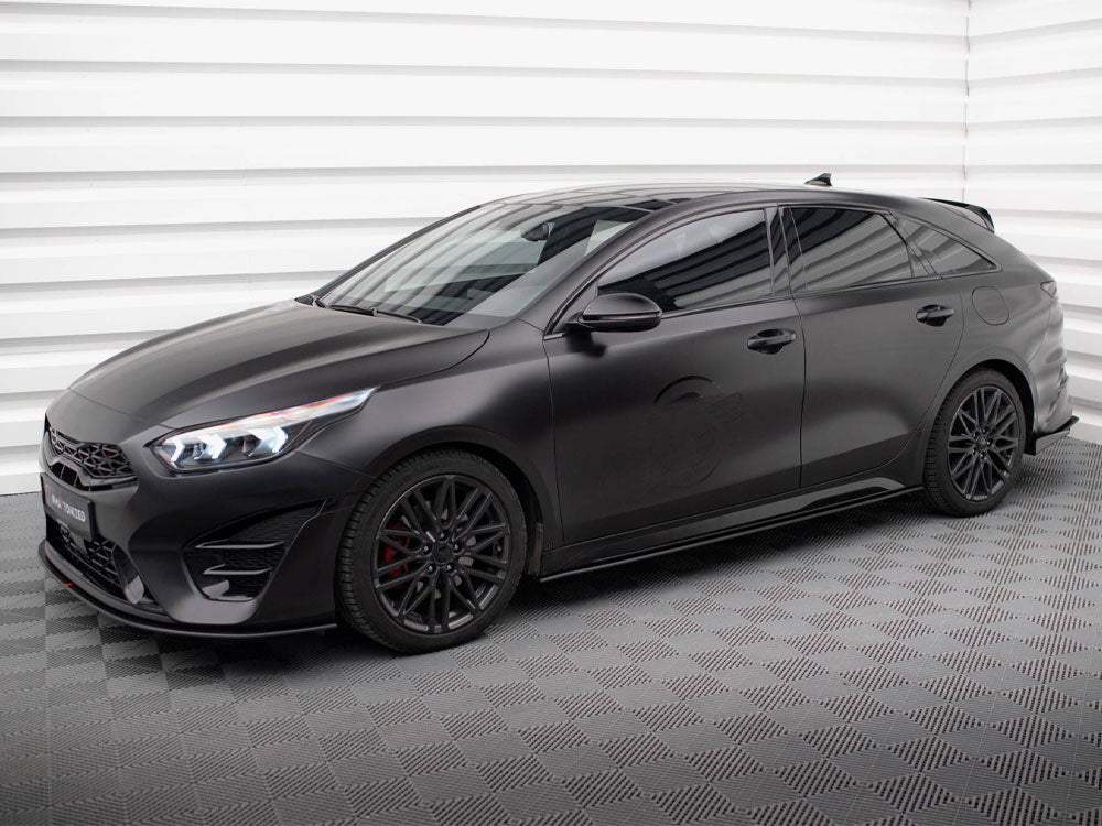 Maxton Design - Street PRO Side Skirts Diffusers Kia Proceed GT / GT-Line Mk1 Facelift / Ceed GT Mk3 Facelift