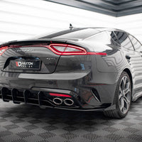 Maxton Design - STREET PRO REAR SIDE SPLITTERS + FLAPS KIA STINGER GT-LINE MK1