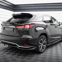 Maxton Design - Central Rear Splitter (Vertical Bars) Lexus RX Mk4 Facelift