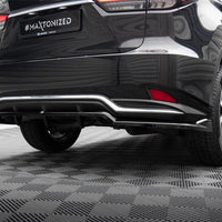 Maxton Design - Central Rear Splitter (Vertical Bars) Lexus RX Mk4 Facelift