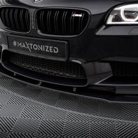 Maxton Design - Front Splitter V.1 BMW M5 F10 / F11