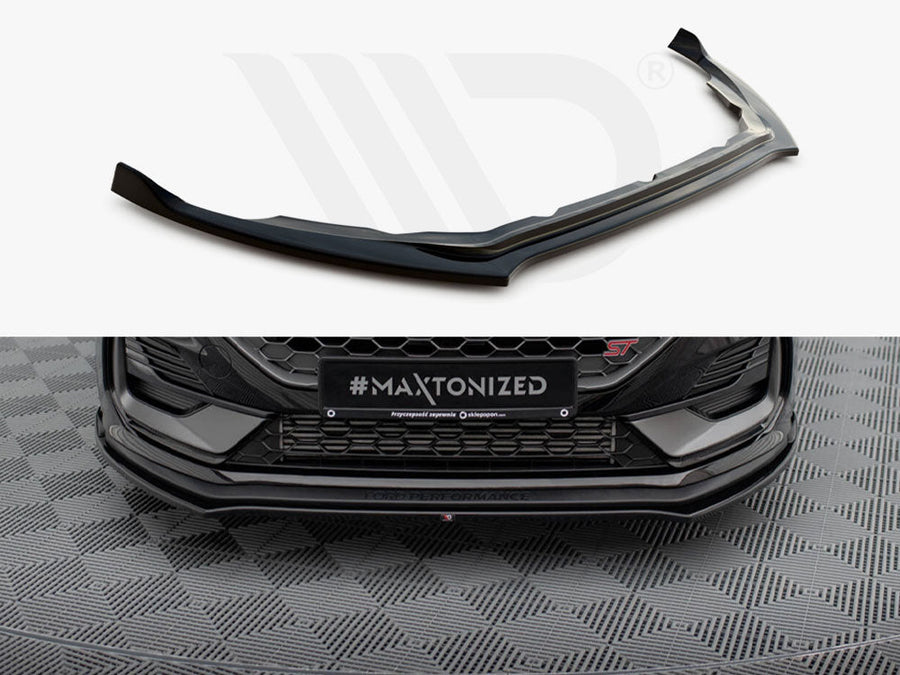 Maxton Design - FRONT SPLITTER V.1 FORD FIESTA ST / ST-LINE MK8/8.5 ...