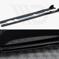 Maxton Design - SIDE SKIRTS DIFFUSERS V.2 + FLAPS FORD FIESTA ST / ST-LINE MK8/8.5