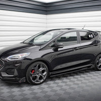 Maxton Design - SIDE SKIRTS DIFFUSERS V.2 + FLAPS FORD FIESTA ST / ST-LINE MK8/8.5