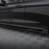 Maxton Design - SIDE SKIRTS DIFFUSERS V.2 + FLAPS FORD FIESTA ST / ST-LINE MK8/8.5