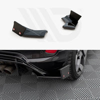 Maxton Design - REAR SIDE SPLITTERS V.4 + FLAPS FORD FIESTA ST MK8/8.5