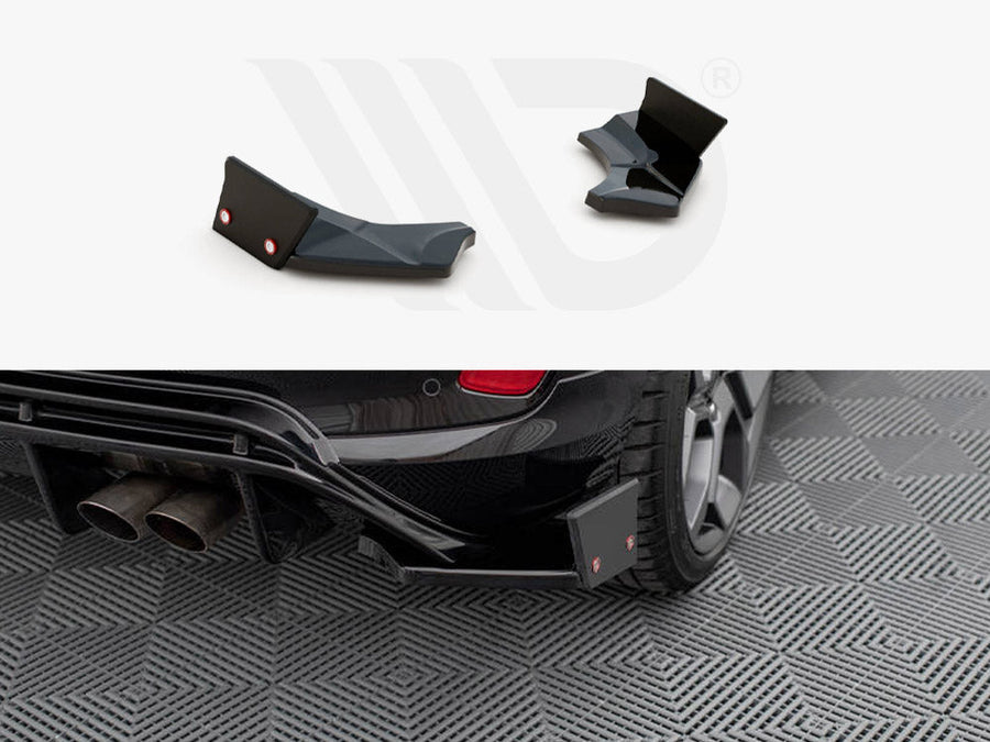 Maxton Design - REAR SIDE SPLITTERS V.4 + FLAPS FORD FIESTA ST MK8/8.5