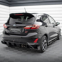 Maxton Design - REAR SIDE SPLITTERS V.4 + FLAPS FORD FIESTA ST MK8/8.5