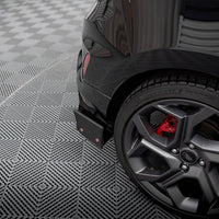 Maxton Design - REAR SIDE SPLITTERS V.4 + FLAPS FORD FIESTA ST MK8/8.5