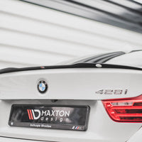 Maxton Design - SPOILER EXTENSION CAP BMW 4 F32 (2013-2016)