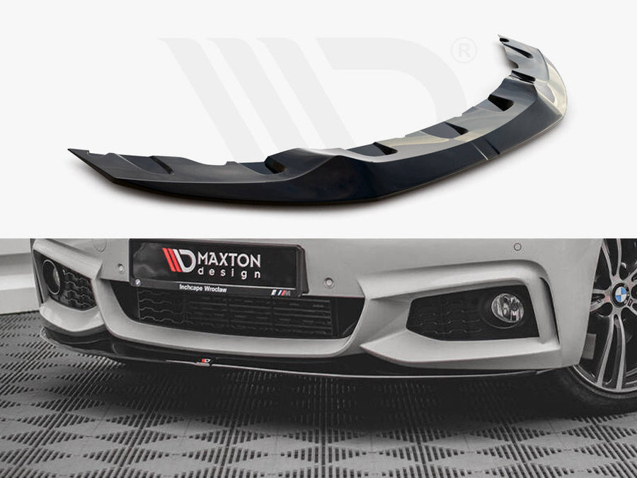 Maxton Design - FRONT SPLITTER V.2 BMW 4 F32 M-SPORT (GTS-LOOK) (2013-2016)