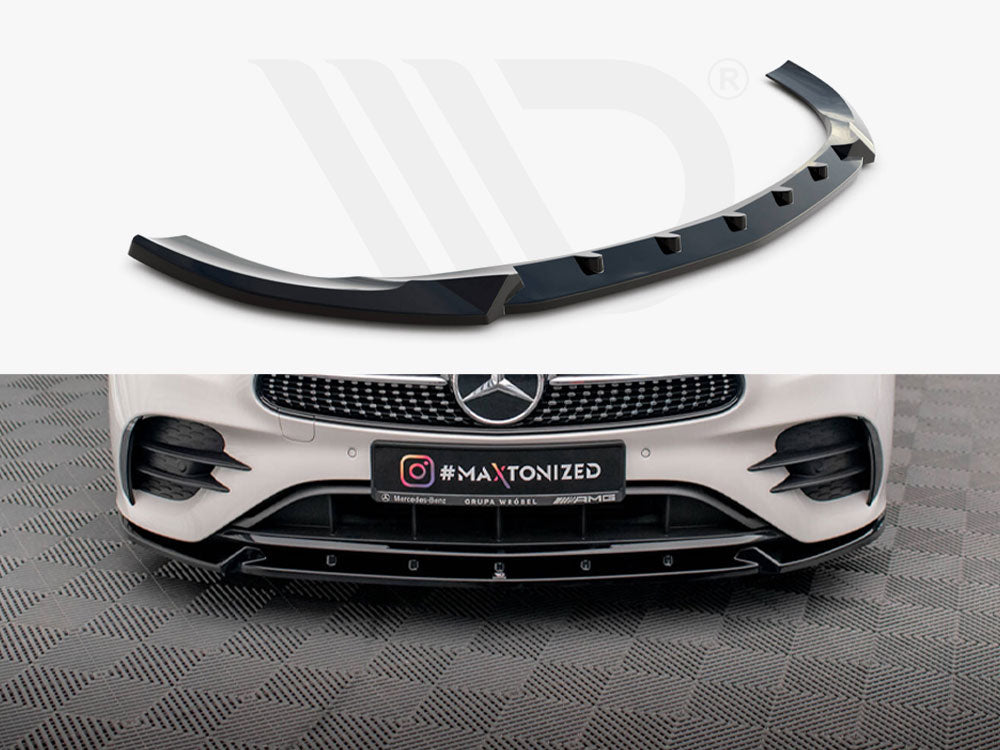 Maxton Design -Front Splitter V.2 Mercedes-Benz E W213 Coupe (C238) / Cabriolet (A238) AMG-Line / 53 AMG