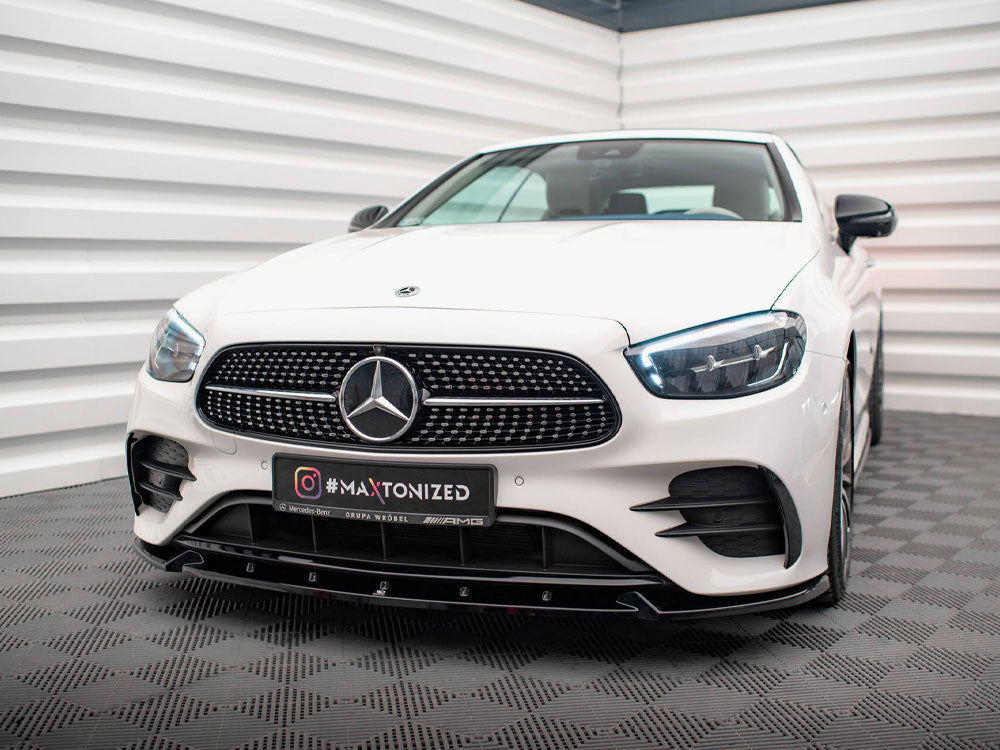 Maxton Design -Front Splitter V.2 Mercedes-Benz E W213 Coupe (C238) / Cabriolet (A238) AMG-Line / 53 AMG