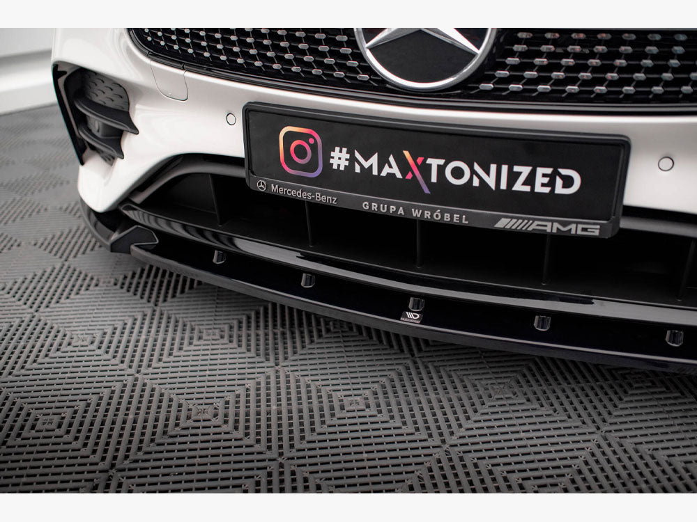 Maxton Design -Front Splitter V.2 Mercedes-Benz E W213 Coupe (C238) / Cabriolet (A238) AMG-Line / 53 AMG