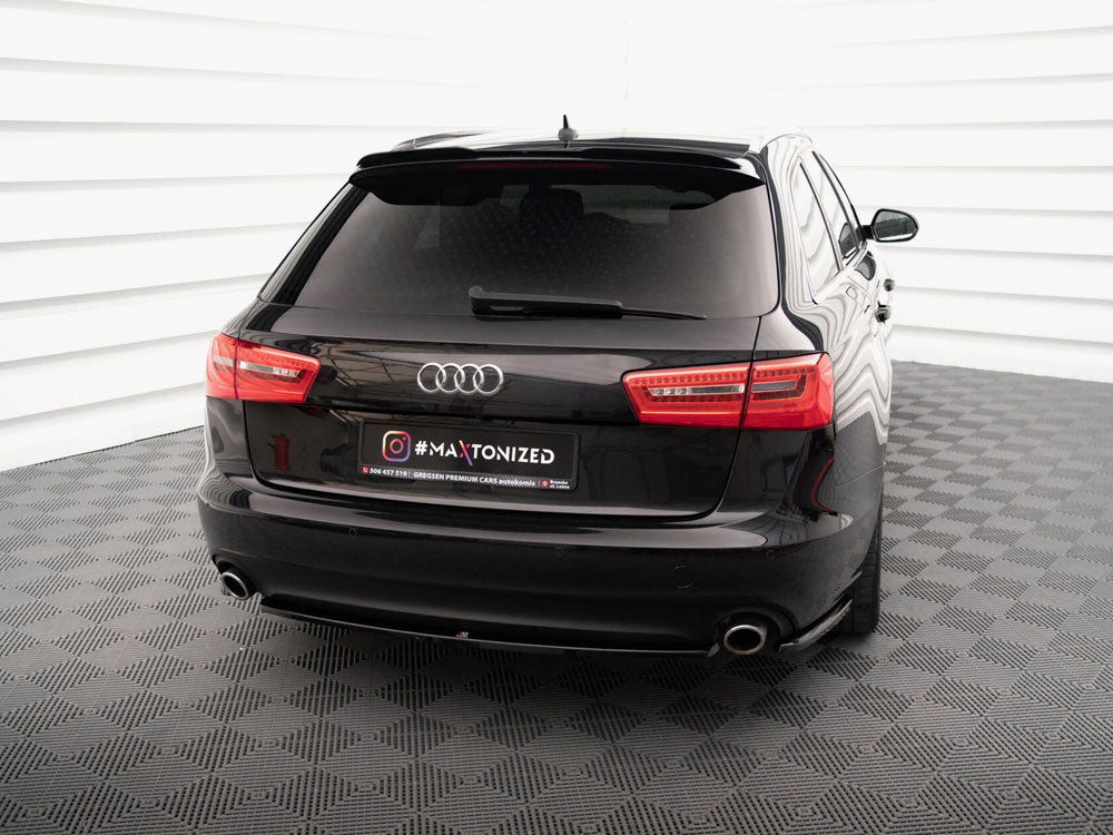 Maxton Design - CENTRAL REAR SPLITTER AUDI A6 AVANT C7