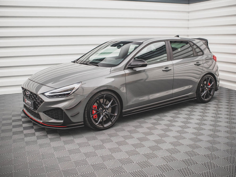 Maxton Design - Street PRO Side Skirts Diffusers V.2 Hyundai I30 N Mk3 / Mk3 FL