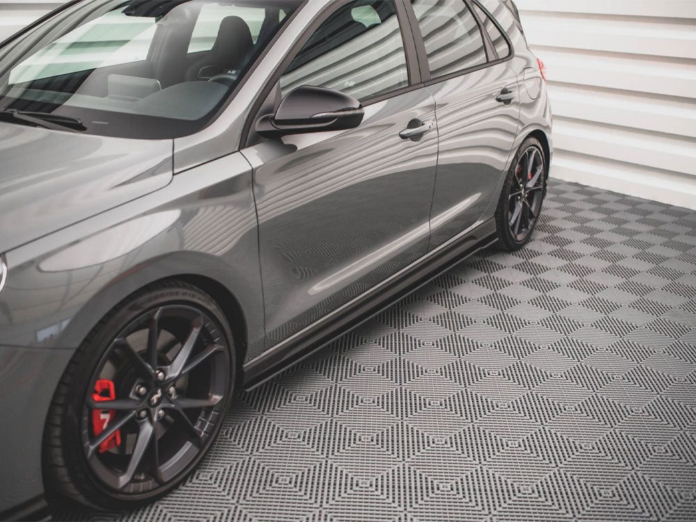 Maxton Design - Street PRO Side Skirts Diffusers V.2 Hyundai I30 N Mk3 / Mk3 FL