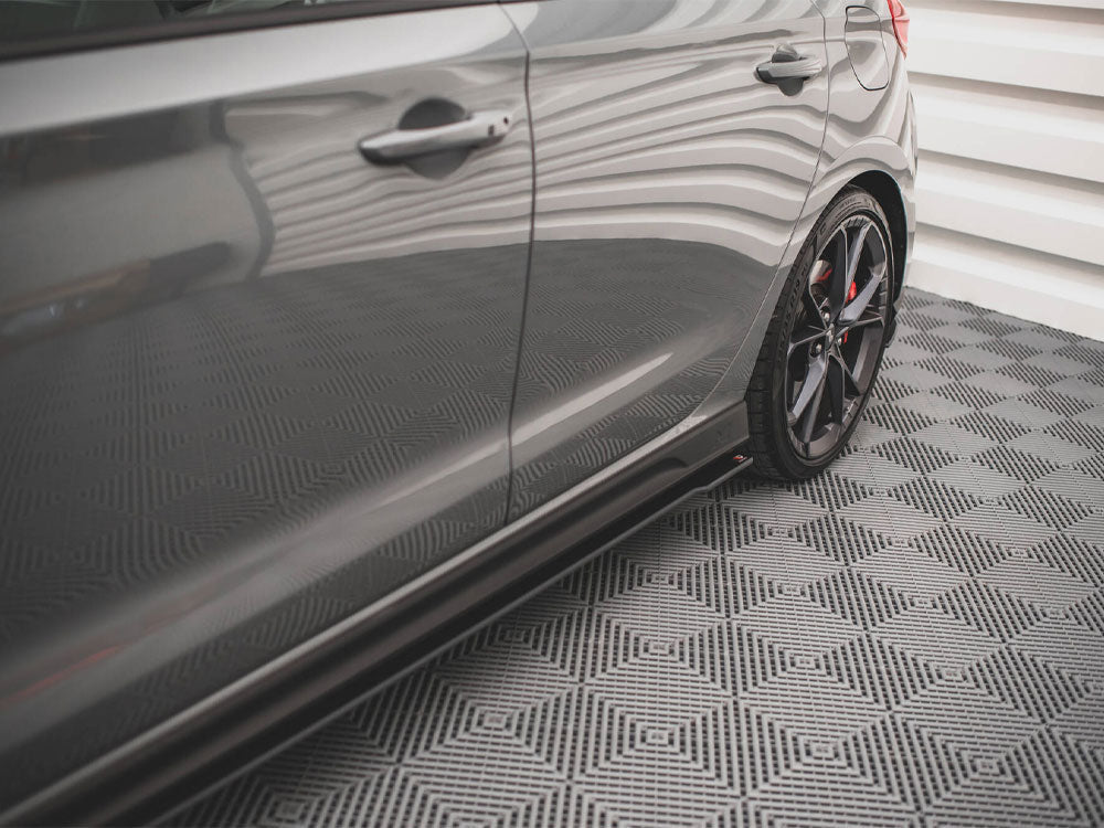 Maxton Design - Street PRO Side Skirts Diffusers V.2 Hyundai I30 N Mk3 / Mk3 FL