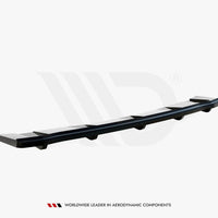 Maxton Design - Central Rear Splitter (Vertical Bars) Audi A5 S-Line F5 Coupe / Sportback