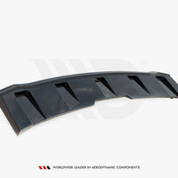 Maxton Design - Central Rear Splitter (Vertical Bars) Audi A5 S-Line F5 Coupe / Sportback