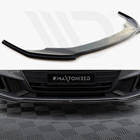Maxton Design - Front Splitter V.1 Audi A7 S-Line C8 / S7 C8 / C8 Facelift / S7 Facelift