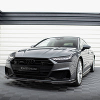 Maxton Design - Front Splitter V.1 Audi A7 S-Line C8 / S7 C8 / C8 Facelift / S7 Facelift
