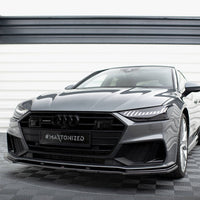 Maxton Design - FRONT SPLITTER V.2 AUDI S7 C8/ A7 S-LINE C8 SPORTBACK