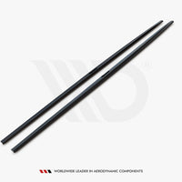 Maxton Design - SIDE SKIRTS DIFFUSERS AUDI S7 C8/ A7 S-LINE C8 SPORTBACK
