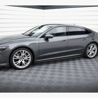 Maxton Design - SIDE SKIRTS DIFFUSERS AUDI S7 C8/ A7 S-LINE C8 SPORTBACK