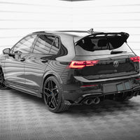 Maxton Design - Rear Side Splitters V.6 + Flaps Volkswagen Golf R Mk8