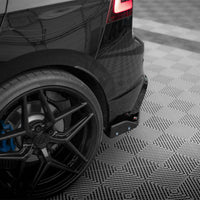 Maxton Design - Rear Side Splitters V.6 + Flaps Volkswagen Golf R Mk8