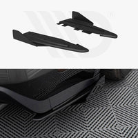 Maxton Design - Street Pro Rear Side Splitters + Flaps Ford Mustang GT Mk6