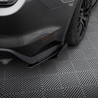 Maxton Design - Street Pro Rear Side Splitters + Flaps Ford Mustang GT Mk6
