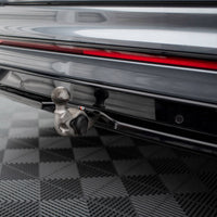 Maxton Design - Central Rear Splitter (Vertical Bars) Volkswagen Tiguan Allspace R-Line Mk2 Facelift