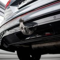 Maxton Design - Central Rear Splitter (Vertical Bars) Volkswagen Tiguan Allspace R-Line Mk2 Facelift