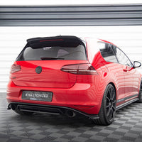 Maxton Design - Central Rear Splitter VW GOLF MK7 GTI Clubsport (2016-2017)