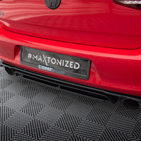 Maxton Design - Central Rear Splitter VW GOLF MK7 GTI Clubsport (2016-2017)