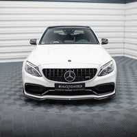 Maxton Design - Front Splitter V.3 Mercedes-AMG C63 Sedan / Estate W205 / S205