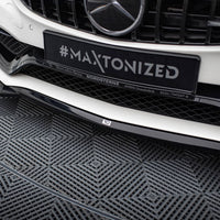 Maxton Design - Front Splitter V.3 Mercedes-AMG C63 Sedan / Estate W205 / S205