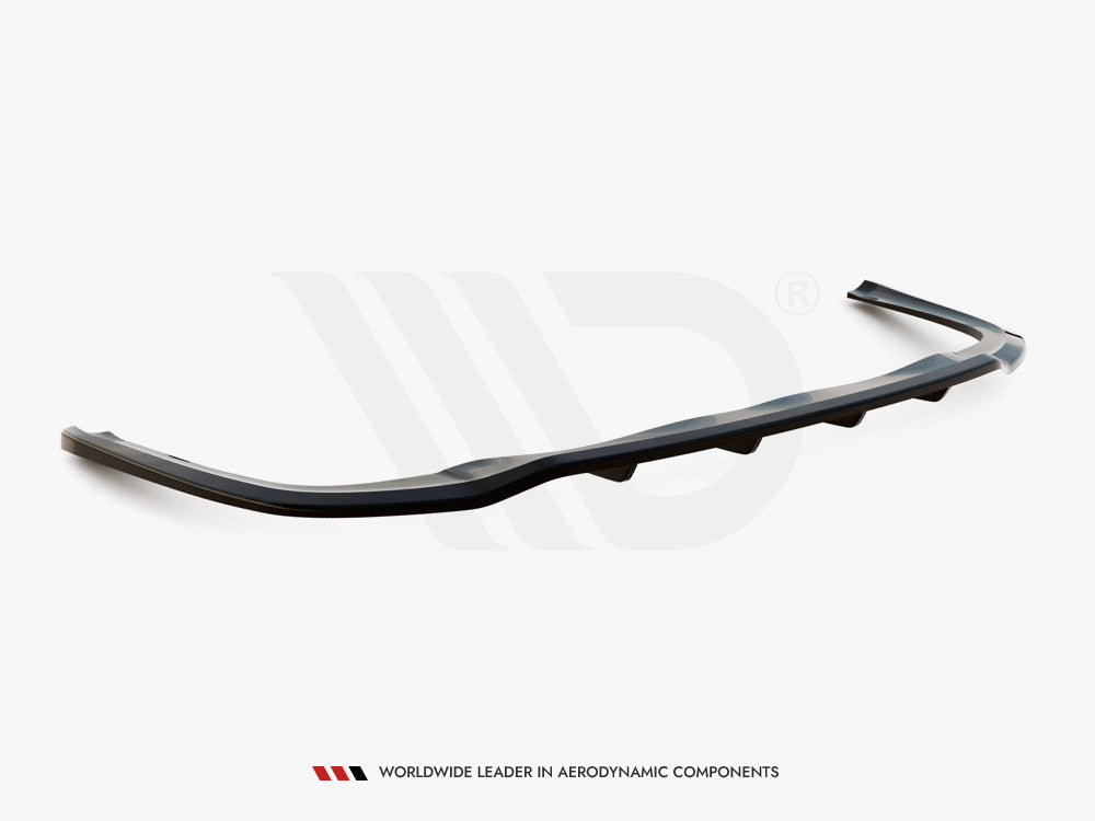 Maxton Design - CENTRAL REAR SPLITTER (VERTICAL BARS) AUDI A8 D4 FACELIFT (2013-2017)