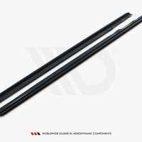 Maxton Design - SIDE SKIRTS DIFFUSERS AUDI A8 LONG D4 (2009- 2017)
