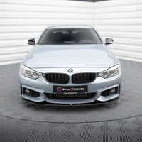 Maxton Design - Front Splitter V.1 BMW 4 Coupe / Gran Coupe / Cabrio M-Pack F32 / F36 / F33